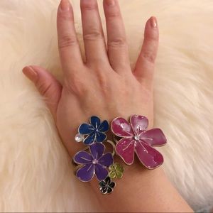 Statement Floral Cuff